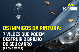 Os Inimigos da Pintura: 7 Vilões Que Podem Destruir o Brilho do Seu Carro (e Como Evitar)