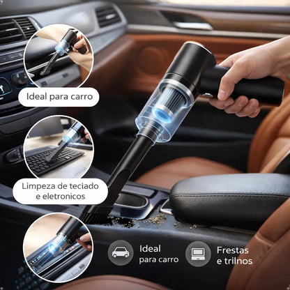 Aspirador de Pó Automotivo Portátil