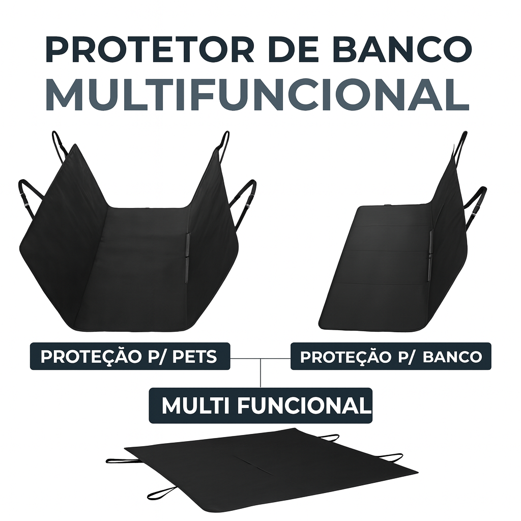 Capa Protetora para Banco Traseiro Impermeável