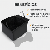 Cadeira Protetora Carro Impermeável Transporte Pet